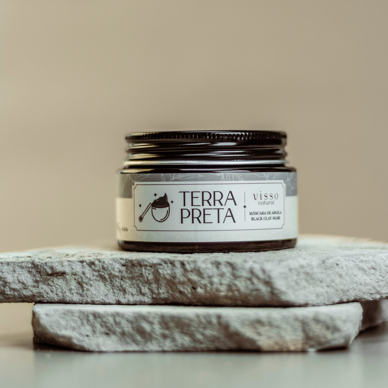 Black Earth - Facial Mask 80g - Visso Natural