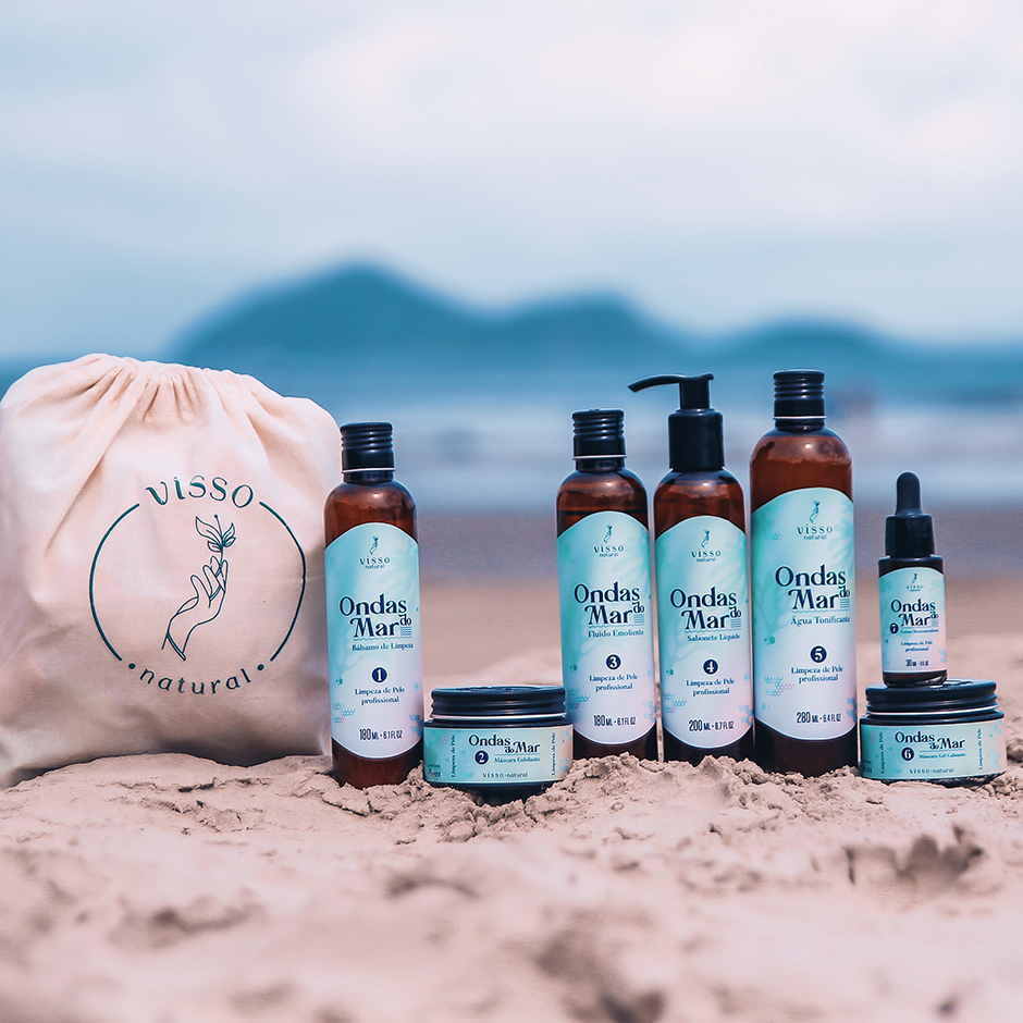 Kit Sea Waves - Deep Cleansing Facial - 7 itens (aprox 120 applications)