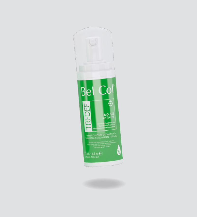 Tri-Def - mousse for acne prone skin with plant extract - 55 ml