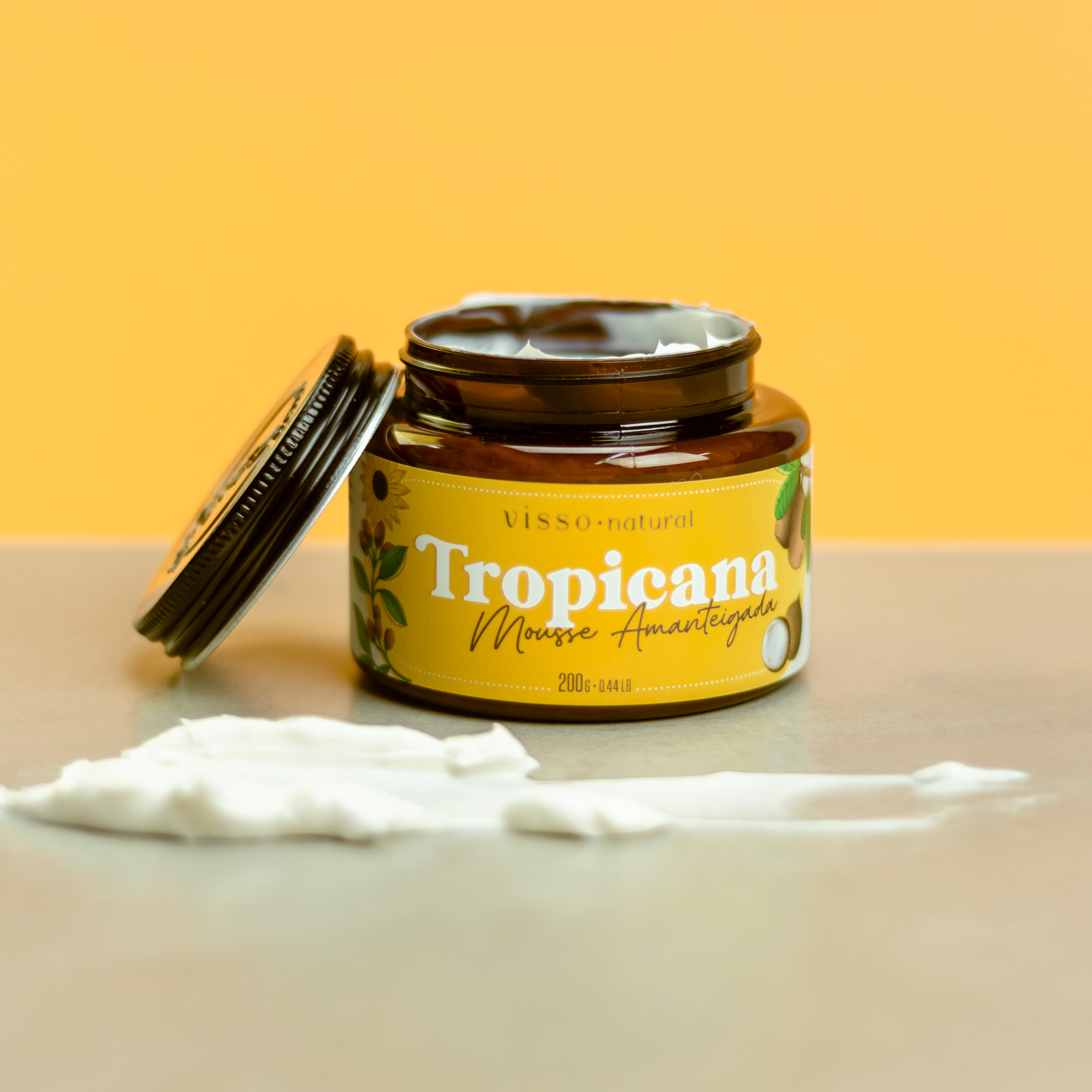 Tropicana Body Mousse - moisturizing 200g - Visso Natural